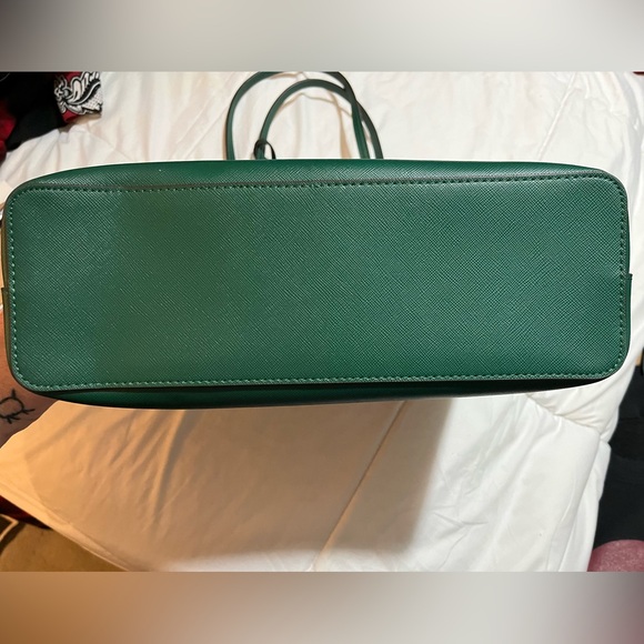 Kate Spade- deep jade green ‘Brynn’ tote bag w/bow. VGC. - Picture 4 of 6